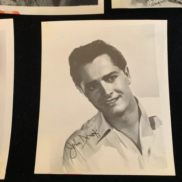 From De Luxe Photo Service 7 Vintage Hollywood Celebrity Actors Portraits B&W's - Picture 7 of 10